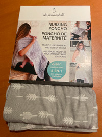 poncho de maternite 6-en-1/nursing poncho 6-in-1