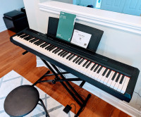 Yamaha P-105 88 Keys Digital Piano + Stand/Seat/Pedal/MusicStand