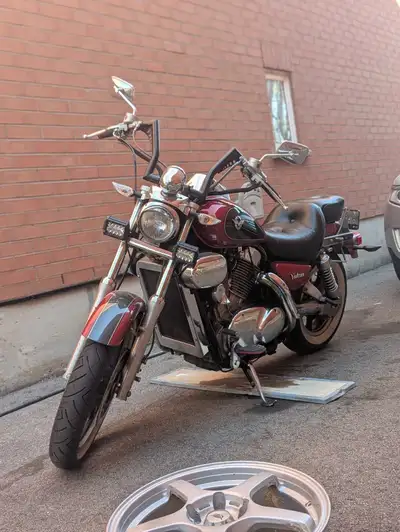 Due to my driving record I can't get insurance and have to sell the bike. It's got new bars New tire...