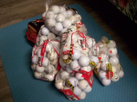 Bags of Assorted Golf Balls