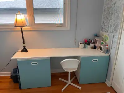 Kids Desk Setup with Storage and Chair, View more
