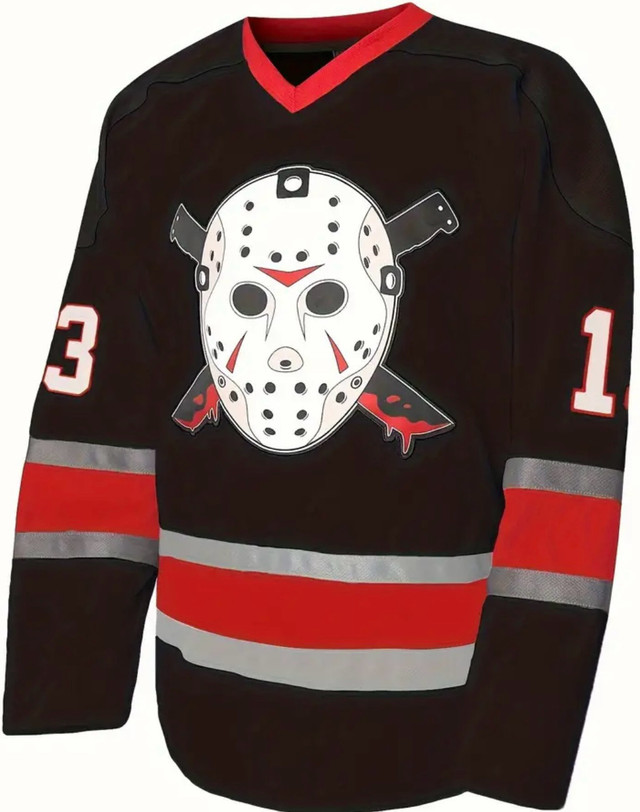 Jason Voorhees Hockey Jersey! Brand new still in the bag.  in Arts & Collectibles in Windsor Region