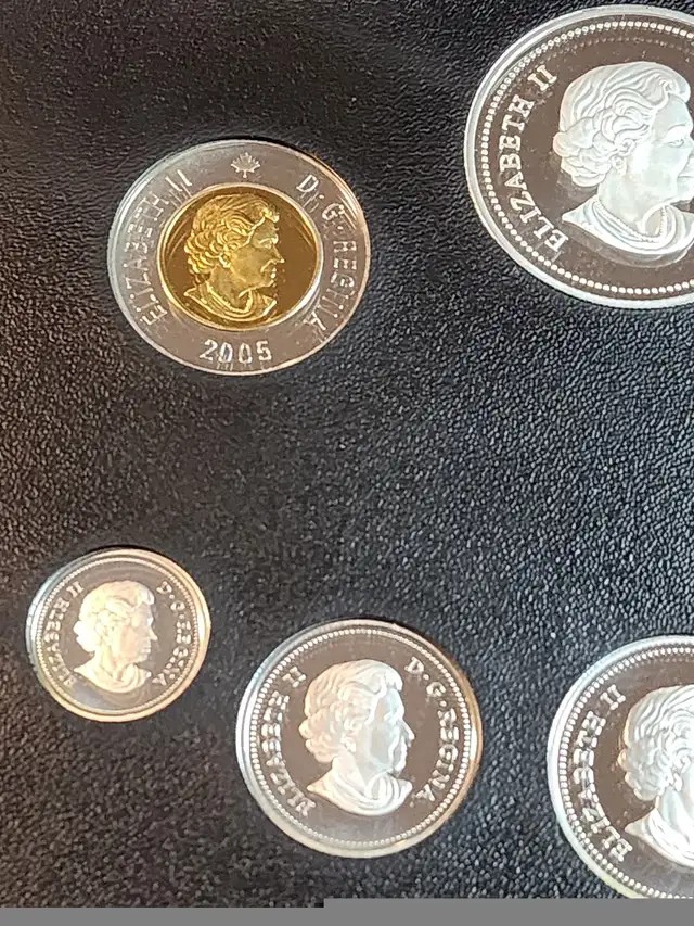 2005 CANADIAN NATIONAL FLAG 40TH ANNIVERSARY PROOF DOUBLE DOLLAR in Arts & Collectibles in City of Toronto - Image 7
