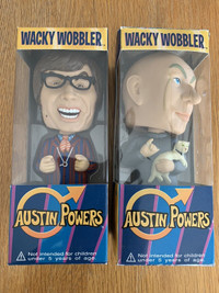 Austin Powers & Dr Evil Funko Bobblehead Set of 2