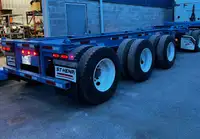 20-40 FT TRI AXLE COMBO CONTAINER CHASSIS 
