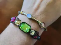2 metal bracelets (selling together)