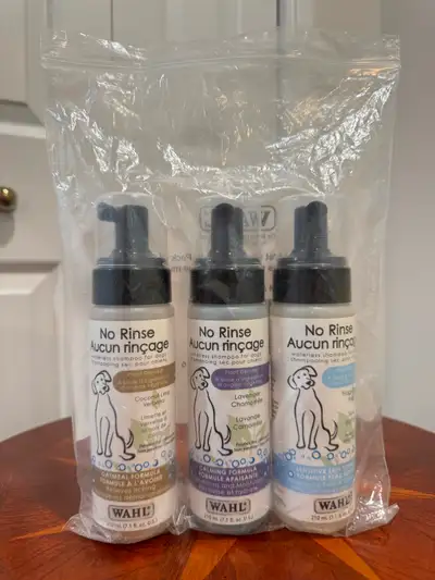 Wahl No Rinse Dog Shampoo 3-Pack, View more