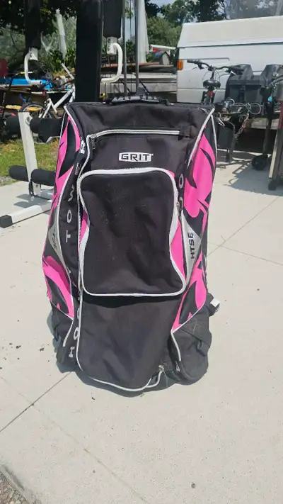 pink stand up hockey bag , View more