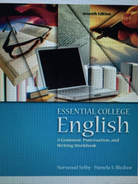 Textbook ESSENTIAL COLLEGE ENGLISH seventh edition For Sale