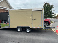 Covered Utility Trailer