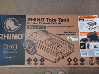 For Sale brand new RHINO portable Waste Tank, purchased new for $314, would sell for $200. Please co...