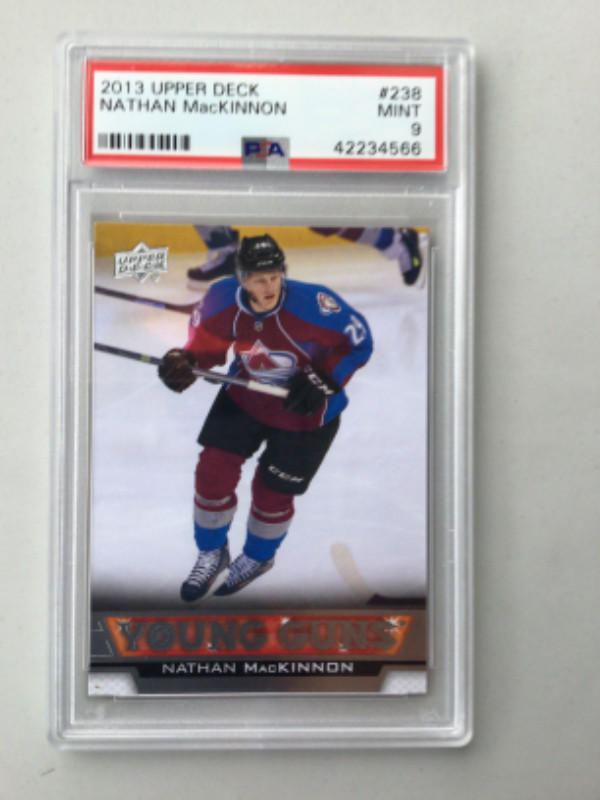 NATHAN MacKINNON … YG ROOKIE … RAW+BGS 9.5, PSA 8,9,10+Exclusive in Arts & Collectibles in City of Halifax - Image 3