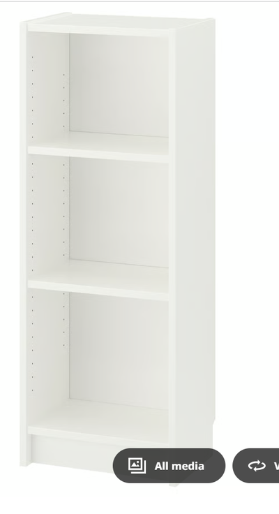 Billy bookcase white, View more