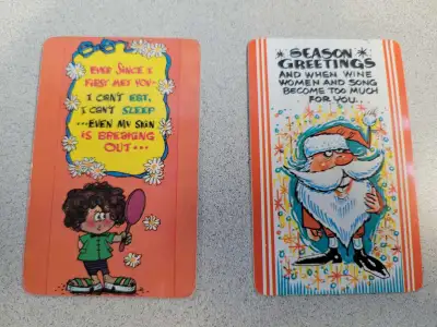 VINTAGE Greeting Cards by Amberley USA & Custom Card of Canada., View more