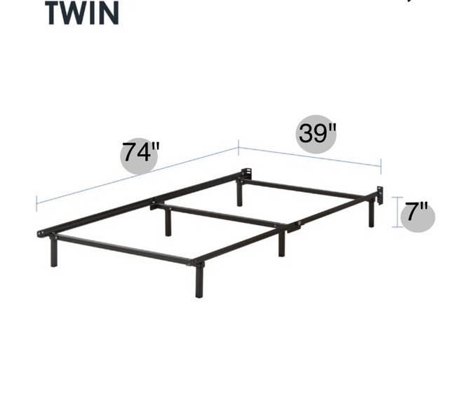 Twin Bed Frame -- Brand New -- in Beds & Mattresses in St. Albert - Image 2