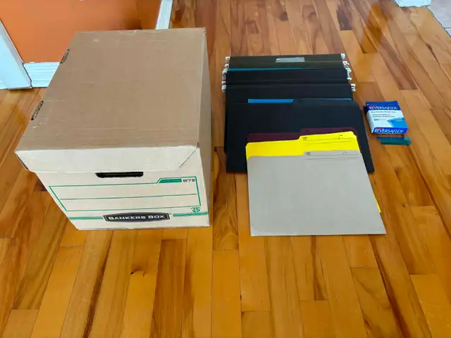 Boîtes de classement, chemises suspendues, pendaflex, séparateur in Storage & Organization in Longueuil / South Shore - Image 3
