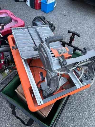 Ridgid Tile Saw, View more