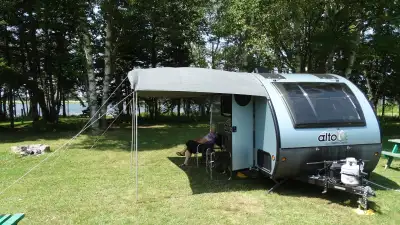 Canadian made, solar panels, heat pump, gas furnace, TV with DVD player, gas hot water heater, Culli...