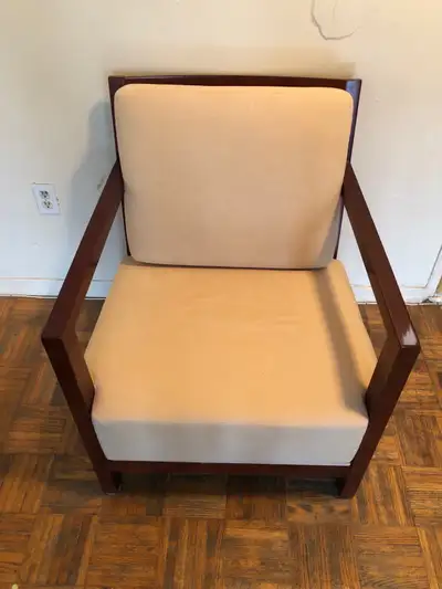 Wooden Easy Armchair, View more