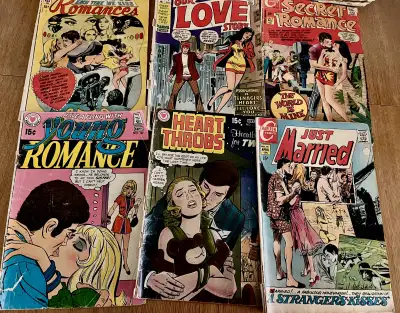 Vintage 1970s Romance Comics, View more