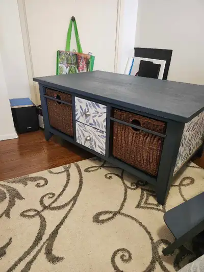 Storage coffee table $100 OBO, View more