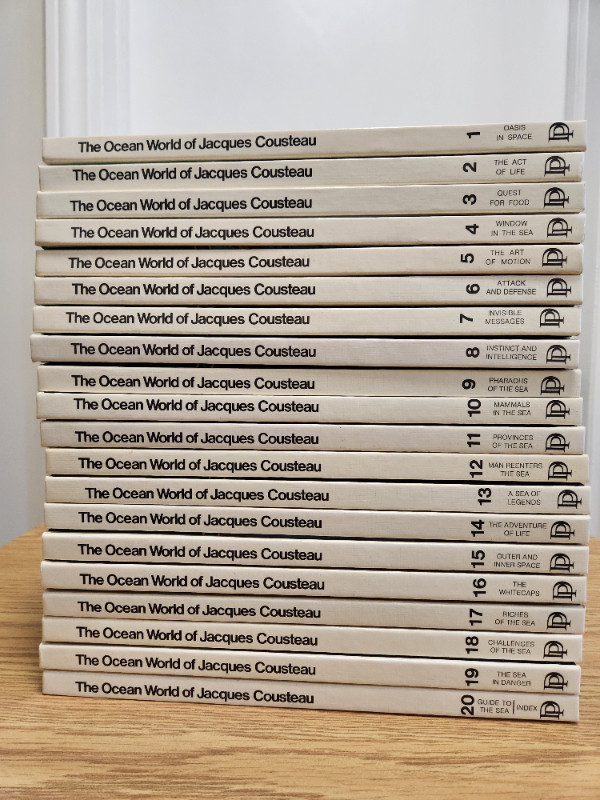 The Ocean World of Jacques Cousteau 20 Vol. Series in Arts & Collectibles in Mississauga / Peel Region - Image 2