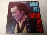 Adam ant friend or foe record LP in excellent condition.