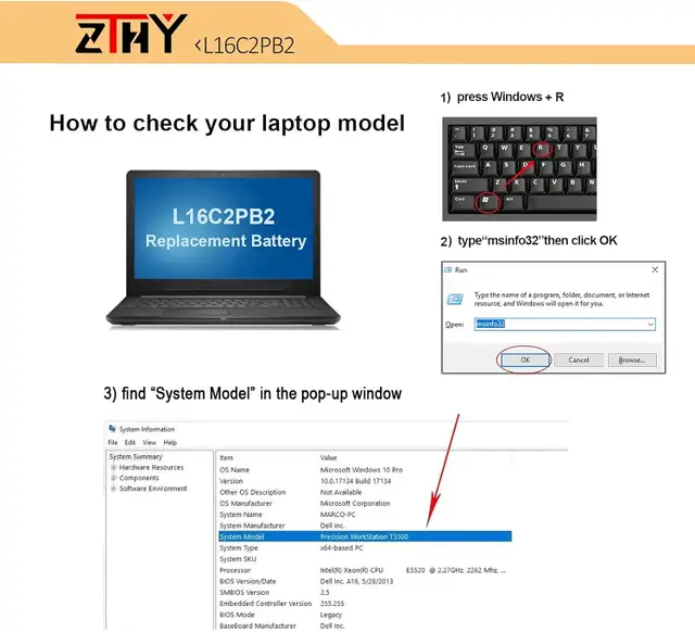 Laptop Battery for Lenovo IdeaPad 320 330 520 V320 S145 V15 Seri in Laptop Accessories in Oshawa / Durham Region - Image 3