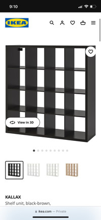 IKEA Kallax Shelf $120 need gone asap ! 