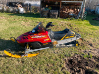 SKIDOO MXZ 800 and Sled Deck for SALE