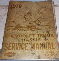 1970 Chevrolet 10-60 Truck Service Manual