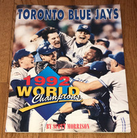 Toronto Blue Jays 1992 First World Series Large Commerative Book