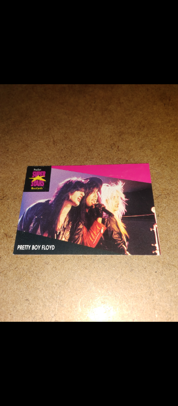 PRETTY BOY FLOYD - 1991 HEAVY METAL - PRO SET MUSIC CARD, View more