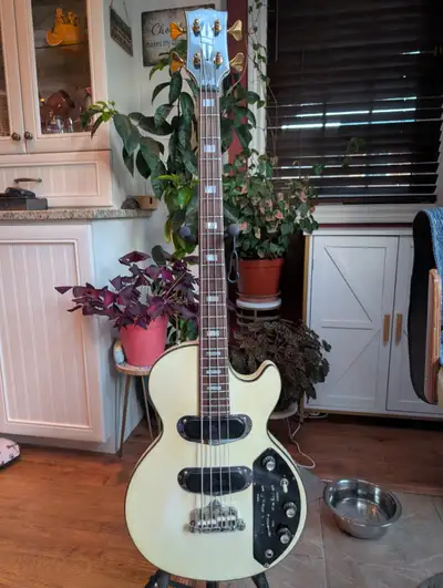 Gibson Les Paul Triumph Bass 1976 - Rare Factory White, View more