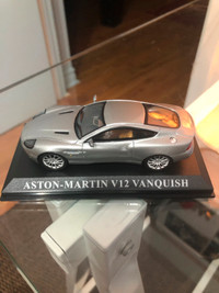ASTON MARTIN VANQUISH  / MODELE DE COLLECTION  / RARE /  80$
