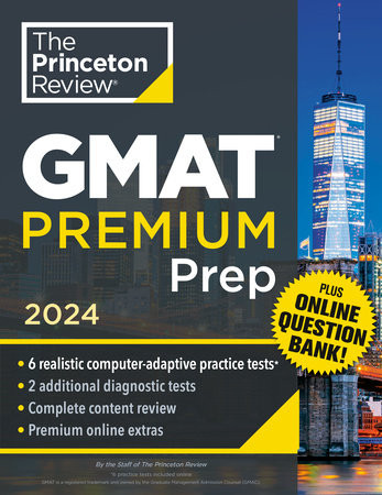 Princeton Review GMAT Premium Prep 2024 9780593516911 in Textbooks in Mississauga / Peel Region