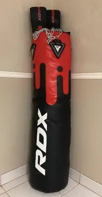 FILLED RDX Heavy Boxing Punching Bag with Gloves and Chain