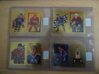 gold foil o pee chee stickers gretzky ,s & patrick roy please s
