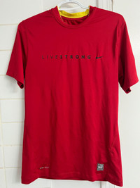 Livestrong small adult dri-fit shirt