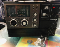 VINTAGE WORLDSTAR MG-6000 RADIO MULTI BAND AM-FM-CB WEATHER-POLI