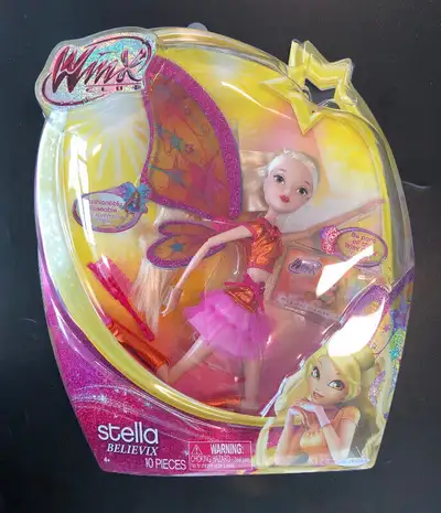Vintage Winx Club Stella Believix Doll, View more
