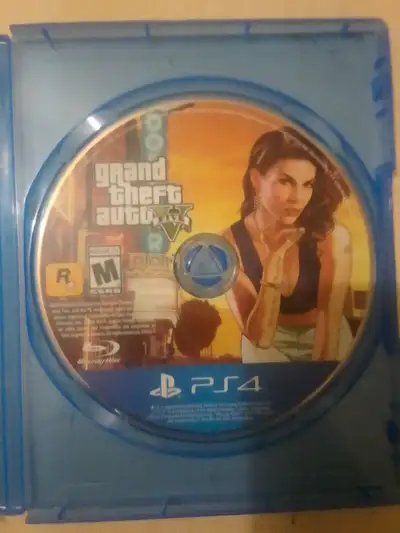 Starting at 5$ this disc can play on PS4 or the PS5 but I lost the cover for it anyway it's grand th...