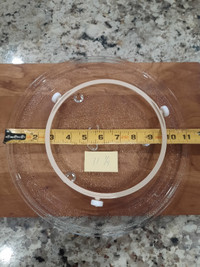 Microwave - 11 1/4 inches Turn Plate with Roller Ring.