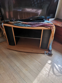 Tv stand/cd rack $10