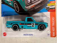 2023 Hot Wheels Mazda Repu Hard to find Vert Turquoise Green 