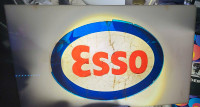 Vintage esso gas station sign $40