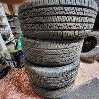 4 summer tires. 235 65 r16.  15