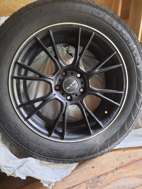 RTX 17" Alloy Rims with Kumho All Season Tires in Tires & Rims in City of Halifax