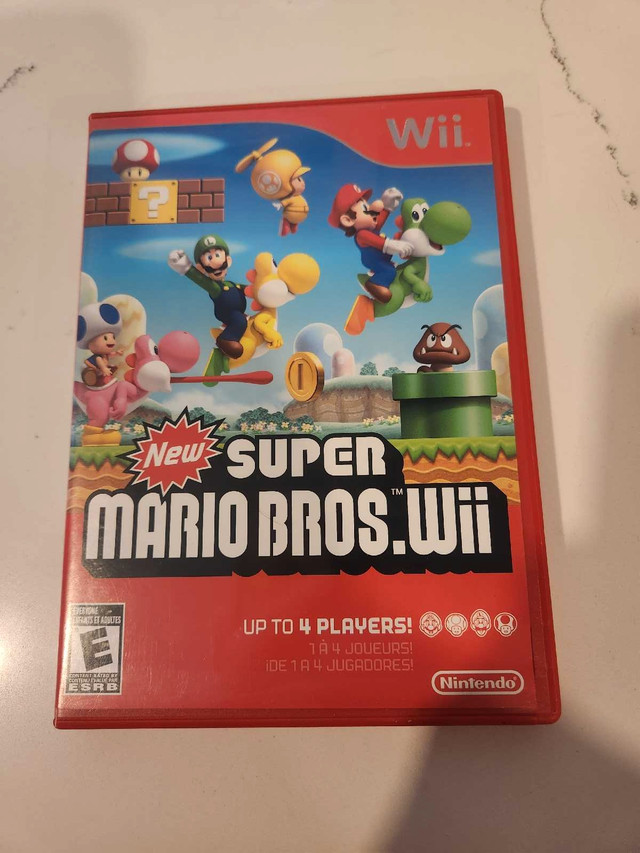 Super Mario Bros. Wii game  in Nintendo Wii in Kawartha Lakes