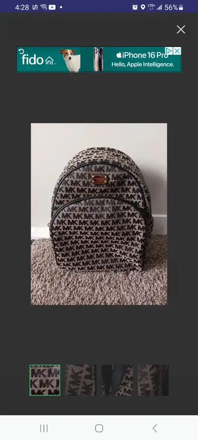 NEW Michael kors backpack, View more